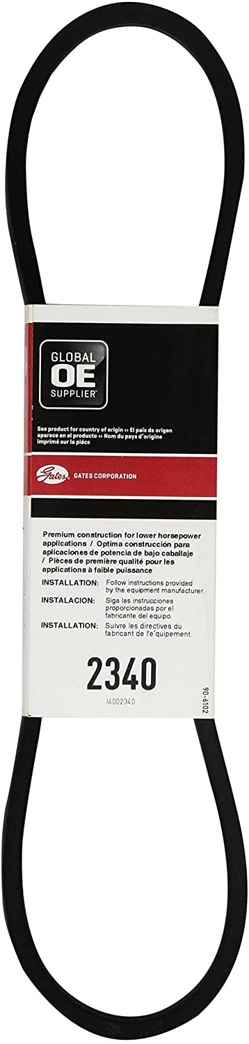 Load image into Gallery viewer, Gates 2340 Truflex V-Belt, 4L Section, 1/2&quot; Width, 5/16&quot; Height, 34.0&quot; Belt Outside Circumference
