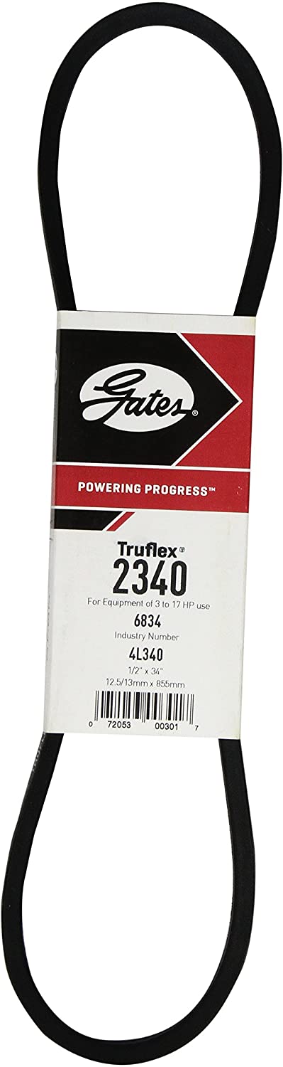 Gates 2340 Truflex V-Belt, 4L Section, 1/2