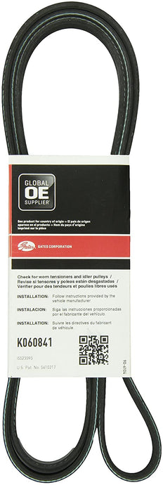 Gates K060841 Serpentine Belt/Fan Belt