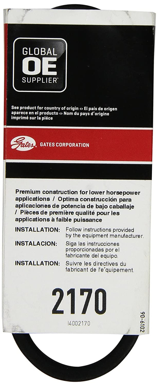 Gates 2170 Truflex V-Belt, 4L Section, 1/2