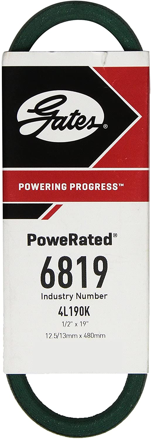 Gates 6819 PoweRated V-Belt, 4L Section, 1/2